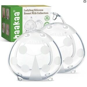 Haakaa Ladybug Silicone Wearable Breast Milk Collector 2 PCS